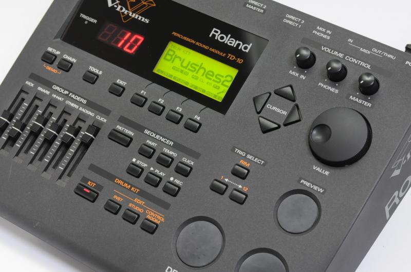 お気に入りの ROLAND TD-10 TDW-1搭載モデル 音源モジュール 楽器 